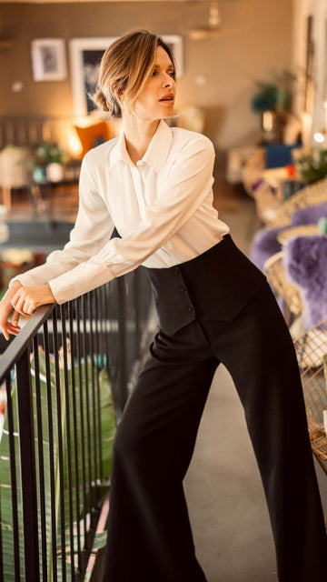 Vest-Shaped Belt - Black