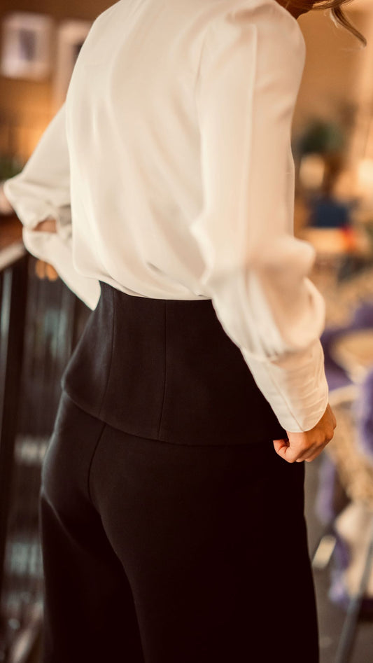 Vest-Shaped Belt - Black